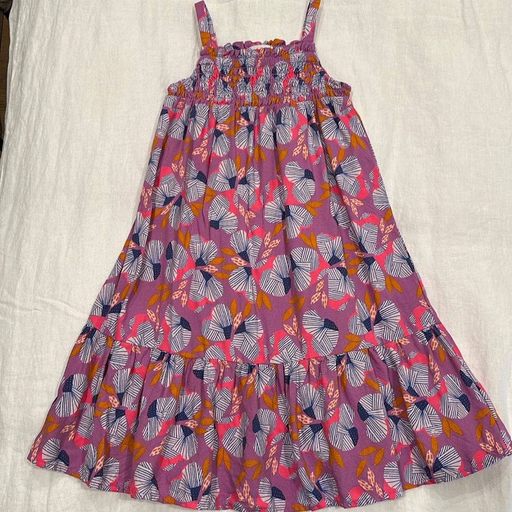 Cat and Jack Girls Floral Hawaiian Print Spaghetti Strap Maxi Dress